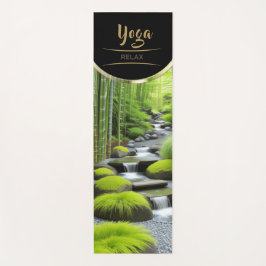 Bamboo Step Wasserfall - Yoga Mat Yogamatte