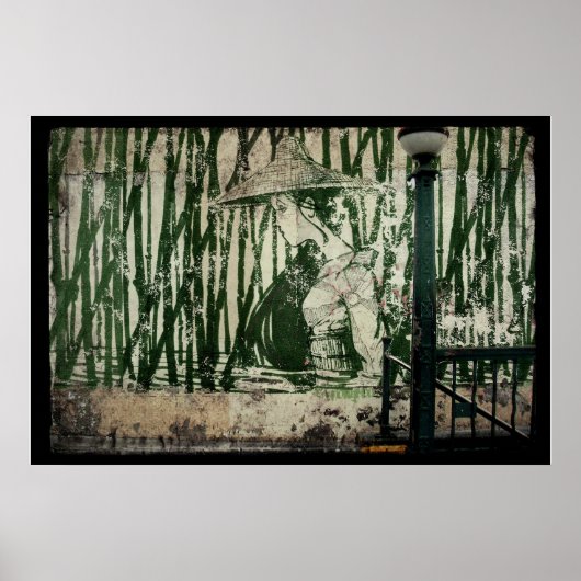 Bamboo Subway Geisha Poster (Vorne)