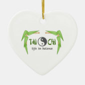 BAMBOO TAI CHI KERAMIKORNAMENT (Vorne)