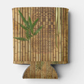 Bamboo Tapa Cloth Dosenkühler (Rückseite)