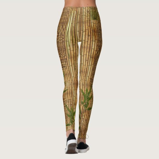 Bamboo Tapa Cloth Leggings (Rückseite)