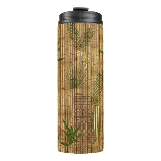 Bamboo Tapa Thermosbecher (Vorderseite)