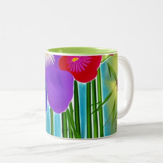 Bamboo-Tasse Zweifarbige Tasse (VorderseiteRechts)