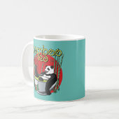 Bamboo Tea Drinker Panda Kaffeetasse (Vorderseite Links)