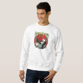Bamboo Tea Drinker Panda Sweatshirt (Vorne ganz)