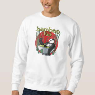Bamboo Tea Drinker Panda Sweatshirt