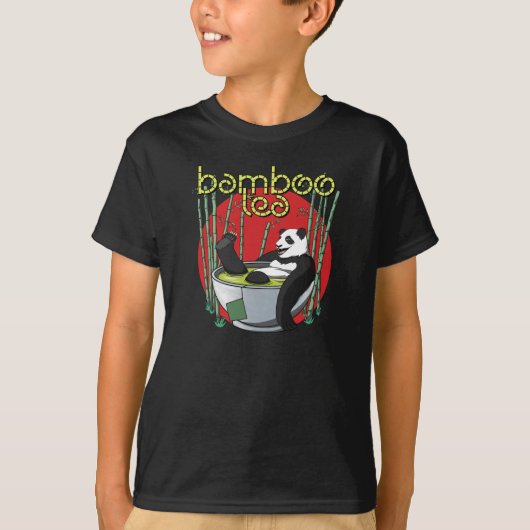 Bamboo Tea Drinker Panda T - Shirt (Vorderseite)