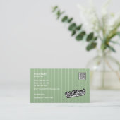 Bamboo Texture - Visitenkarte (Stehend Vorderseite)