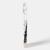 Bamboo-Tintenzeichnung Case-Mate iPhone Hülle (Rückseite / Links)