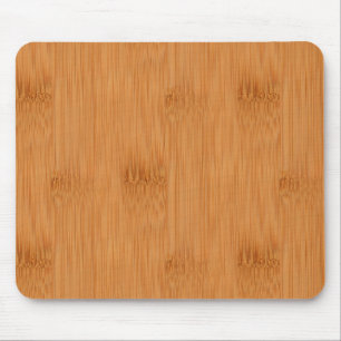 Bamboo Toast Holz Grain Look Mousepad