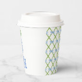 Bamboo Topiary Garden | Monogramm Pappbecher (Links)