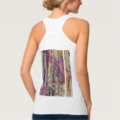 Bamboo Tree Digital Painting Original Art Tshirt (Rückseite)