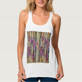 Bamboo Tree Digital Painting Original Art Tshirt