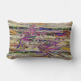 Bamboo Tree Digitales Gemälde Original Kunsttischl Lendenkissen