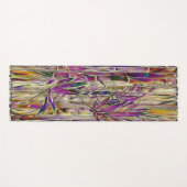 Bamboo Tree Digitales Gemälde Originelle Kunst, Di Yogamatte (Vorderseite (Horizontal))