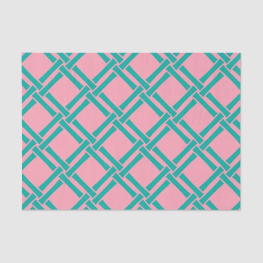 Bamboo Trellis Pattern Seidenpapier (Vorderseite)