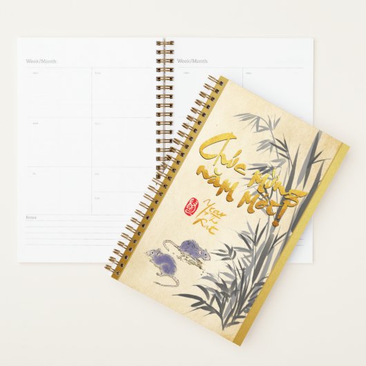 Bamboo Two Rats Vietnamese Neujahr 2020 SP Planer (Anzeige)