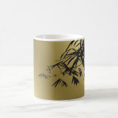 Bamboo Verlasse Black + Gold Custom Gift Tasse (Mittel)