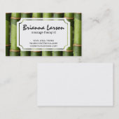 Bamboo Visitenkarte (Vorne/Hinten)