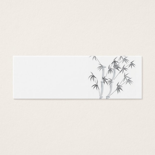 Bamboo-Visitenkarte (Vorderseite)