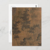 Bamboo von Guan Daosheng Postkarte (Vorne/Hinten)