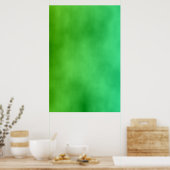 Bamboo-Waldnebel Poster (Küche)