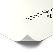 Bamboo Wellness-Center Massage Schönheitssalon Pos Poster (Ecke)