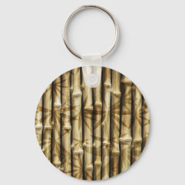 Bamboo Wood Texture Schlüsselanhänger