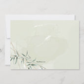 Bamboo Zen Einladung (Rückseite)