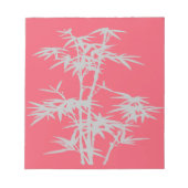 Bamboo Zen japanisches Design Notizblock (Vorderseite)