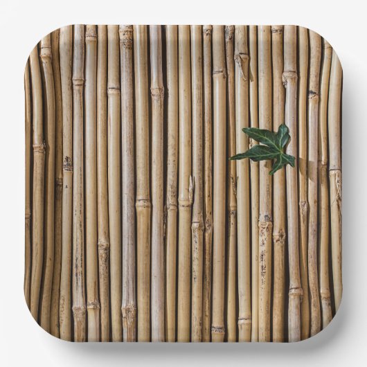 Bamboo Zen Teller (Vorderseite)