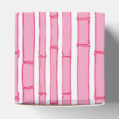 Bambooey Bamboo Stripe in Pink Geschenkschachtel (Oben)
