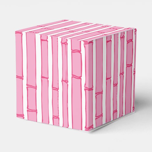 Bambooey Bamboo Stripe in Pink Geschenkschachtel (Rückseite)