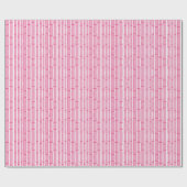 Bambooey Bambusstreifen in Rosa Geschenkpapier (Flach)