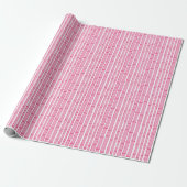 Bambooey Bambusstreifen in Rosa Geschenkpapier (Ungerollt)