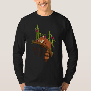 Bambootyful Wortspiel für einen Roten Panda T-Shirt