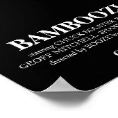 BAMBOOZLED 3 Offiziell Movie Poster (Ecke)