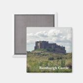 Bamburgh Castle Magnet (Vorderseite/Rückseite)