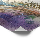 Bamburgh Wasserfarbe 1 Poster (Ecke)
