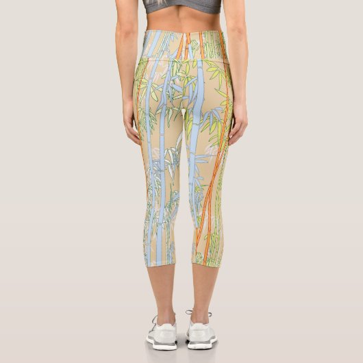Bambus 2 capri leggings (Rückseite)