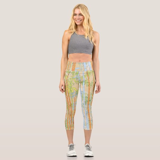 Bambus 2 capri leggings (Vorderseite)