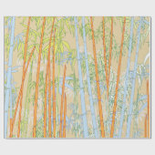 Bambus 2 geschenkpapier (Flach)