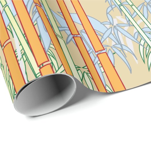 Bambus 2 geschenkpapier (Rolleneckpunkt)