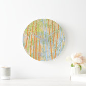 Bambus 2 große wanduhr (Zuhause)