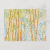 Bambus 2 postkarte (Rückseite)