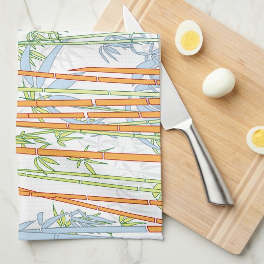 Bambus 3 geschirrtuch (Viertel Falte)