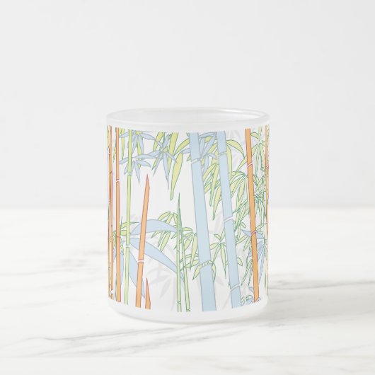 Bambus 3 mattglastasse (Mittel)