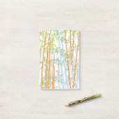 Bambus 3 post-it klebezettel (Auf Schreibtisch)