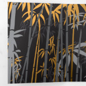 Bambus 4 dreifach gefaltete urlaubskarte (Innen Erste Seite)