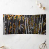 Bambus 4 dreifach gefaltete urlaubskarte (Innenseite)